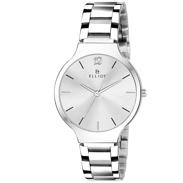 Buy Elliot Silver Dial Analog Metal Chain Wrist Watch For Women on EMI