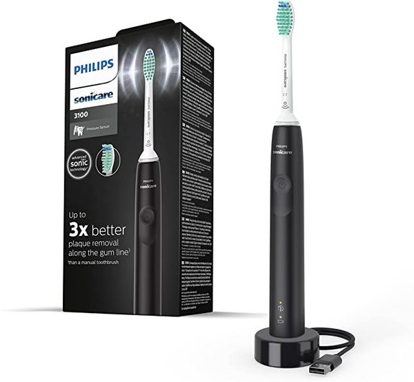 Buy Philips Sonicare Electric Toothbrush - Galway 3100 Series. Built in pressure sensor, Easy Start tech, Dual Intensity Quad Pacer , 2 minute smart timer. HX3671/14 on EMI