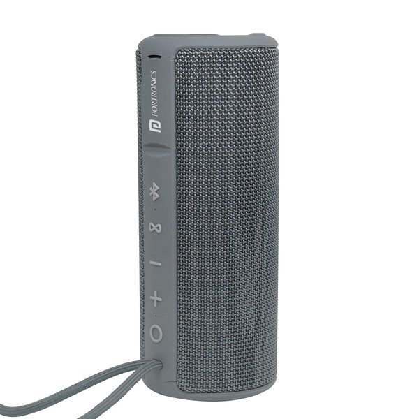 Buy Portronics Breeze Plus POR-545 20W Bluetooth 5.0 Portable Stereo Speaker with TWS, Aux in, Water Resistant, 2000mAh Battery, Grey on EMI