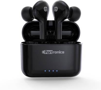 Buy Portronics Harmonics Twins 33 Por 1174 Bluetooth Headset Black on EMI