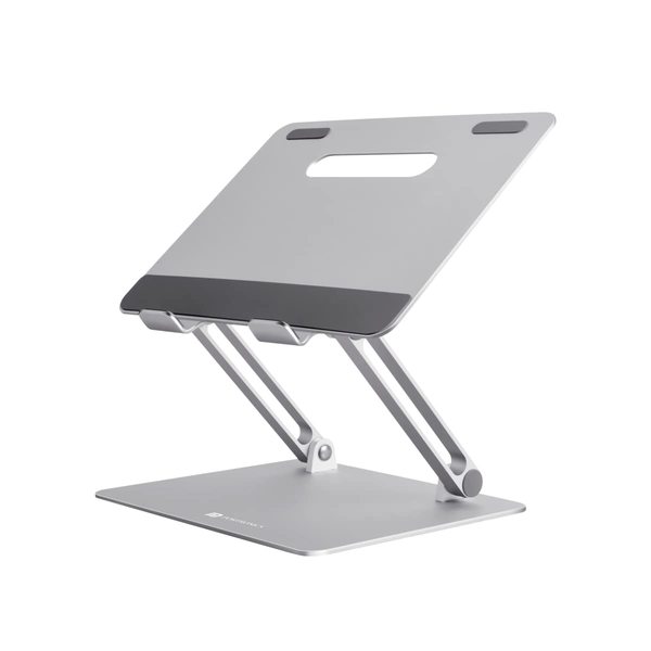 Buy Portronics My Buddy K3 Portable Laptop Stand I Foldable & Adjustable for laptops up to 15.6 inches(Silver) on EMI