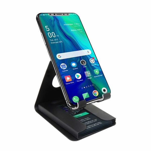 Buy Portronics Modesk Plus POR-1196 Universal Mobile Phone Stand with Card Holder (Black) on EMI
