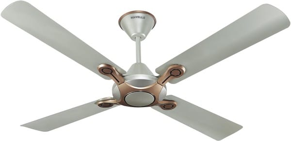 Buy HAVELLS LEGANZA 1200MM 4BLADE BRONZE GOLD PREMIUM CEILING FAN on EMI
