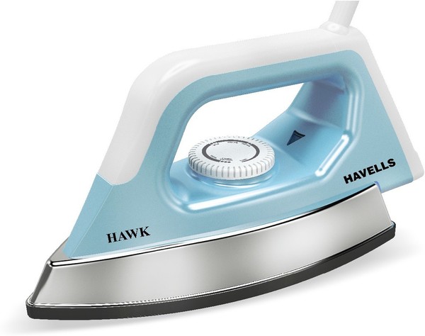 Buy HAVELLS HAWK HEAVY WEIGHT 1100 W INSTANT DRY IRON SUPER QUALITY 1100 W Dry Iron (Blue) on EMI