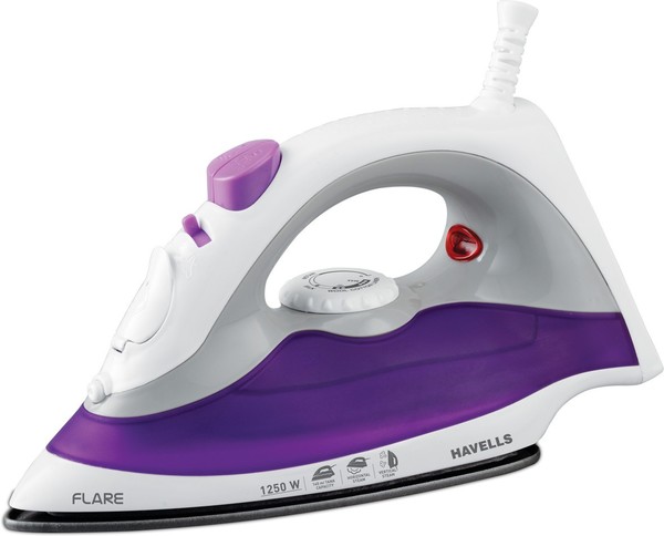 Buy HAVELLS GHGSIBDU125 Flare 1250 W Steam Iron (Purple) on EMI