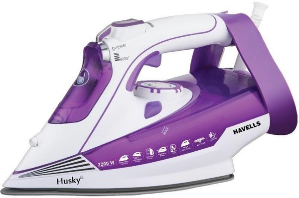 Buy HAVELLS Husky 2200 W Steam Iron (Purple) on EMI