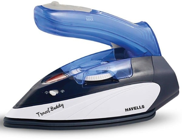 Buy HAVELLS Travel Buddy 800 W Steam Iron (Blue) on EMI