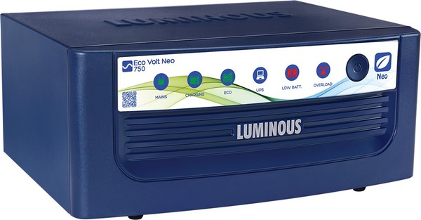 Buy Luminous EcoVoltNeo-750 Eco Volt Neo 750 Pure Sine Wave Inverter on EMI