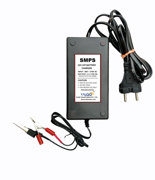 Buy ALQO SMPS Battery charger for 12V LFP Battery on EMI