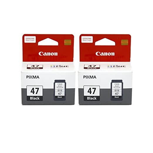 Buy Canon PG-47 -2 Cartridges (Black) on EMI