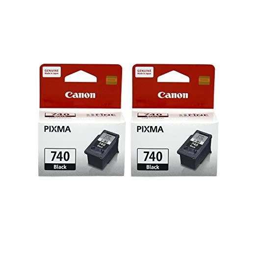 Buy Canon Combo of 2 PG-740 Ink Cartridge (Black) on EMI
