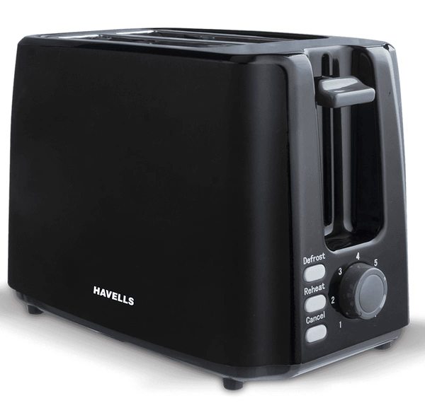Buy Havells Crisp Plus 750-Watt Pop-up Toaster (Black) on EMI