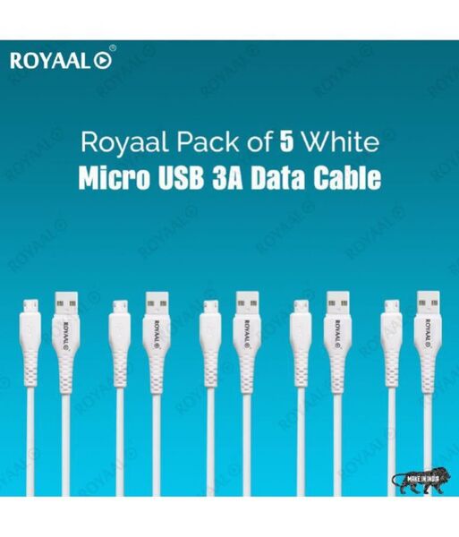 Buy ROYAAL USB Data Cable White - 1 Meter on EMI