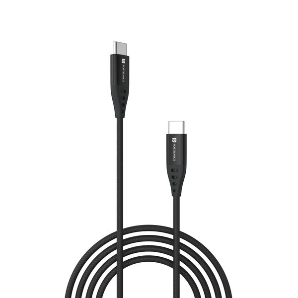 Buy Portronics Konnect C1: Type C to Type C Cable ,Black (POR 1646) on EMI