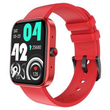 Buy Fire Boltt Ninja Call 2 Red Smart Watches (Red) on EMI