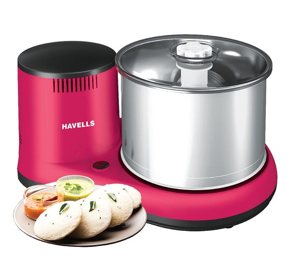 Buy Havells Alai 2 Litre 150 watt Wet Grinder (Pink) on EMI