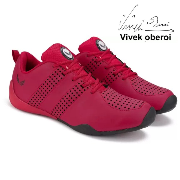 Buy Bersache Sports Shoes For Men| Red For Running,Walking,gym Trekking and hiking Shoes on EMI