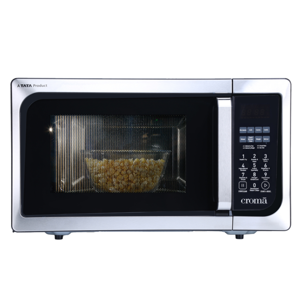 Buy Croma 23 L Convection Microwave Oven With Led Display (Black) 2 Years Warranty - A Tata Product on EMI