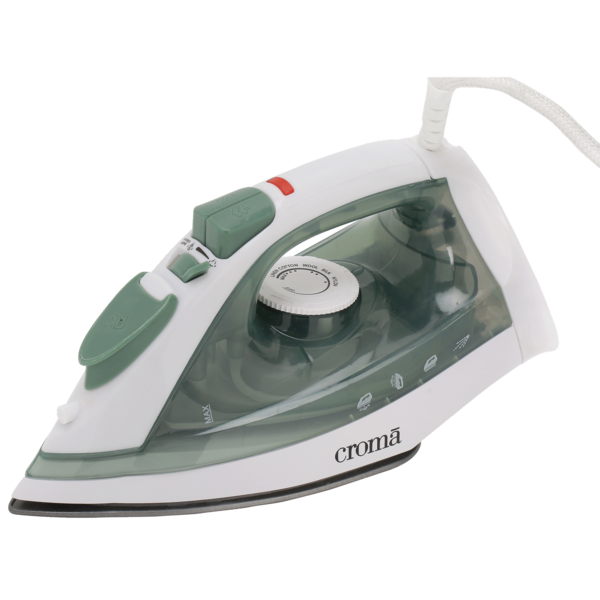 Buy Croma 1600 Watts Steam Iron (Overheat Safety, Grey) With 1 Year Warranty (Grey) - A Tata Product on EMI