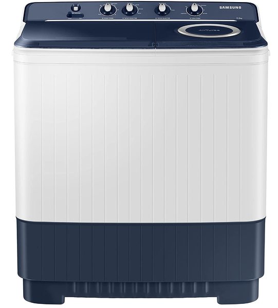 Buy Samsung 11.5 Kg Semi-Automatic Top Loading Washing Machine (WT11A4600LL/TL, Light Gray,Air Turbo Technology) on EMI