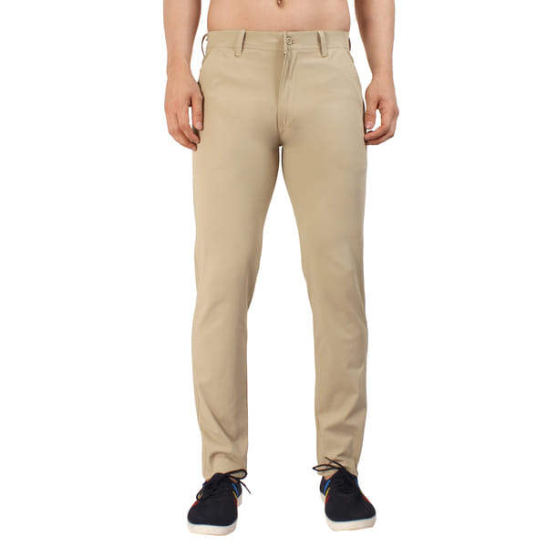 Buy KELLON DENIMS CASUAL MEN TROUSERS BEIGE on EMI