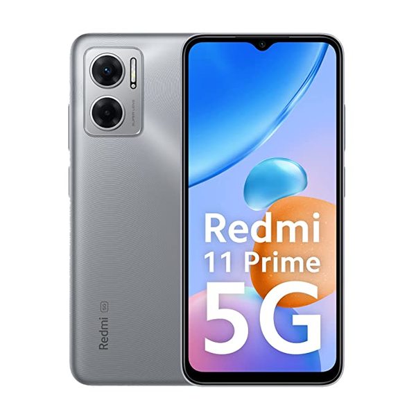Buy Redmi 11 Prime 5G (Chrome Silver, 64 GB)  (4 GB RAM) on EMI