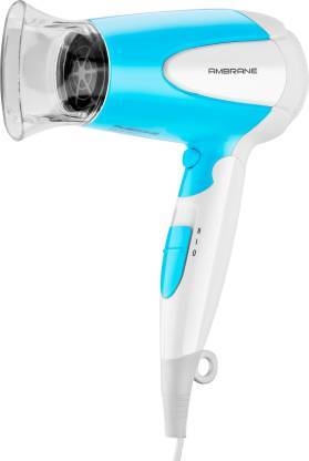 Buy Ambrane AHD-11 Hair Dryer(1200 W, White, Blue)#JustHere on EMI