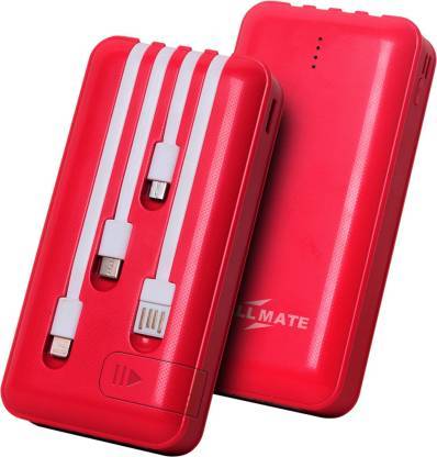 Buy Callmate 20000 mAh Power Bank (15 W, Fast Charging)  (Red, Lithium Polymer) on EMI