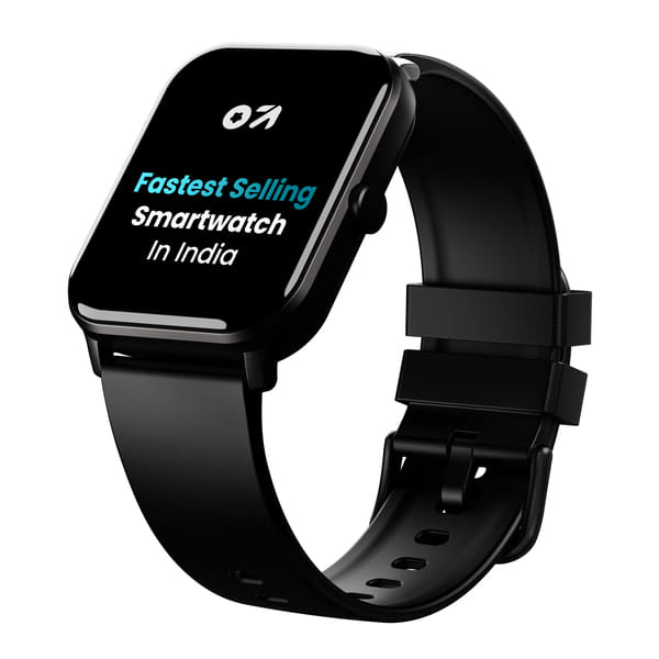 GOBOULT Drift Bluetooth Calling, 1.69inch HD Display Smartwatch(Black Strap, Free Size)