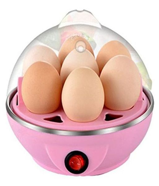 Buy Zello Egg Boiler Electric Automatic Off 7 Egg Poacher for Steaming, Cooking Also Boiling and Frying, Multi Colour, 400 Watts on EMI