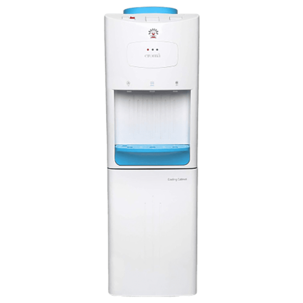 Buy Croma Hot, Cold & Normal Top Load Water Dispenser With Cooling Cabinet (White) 2 Years Warranty - A Tata Product on EMI