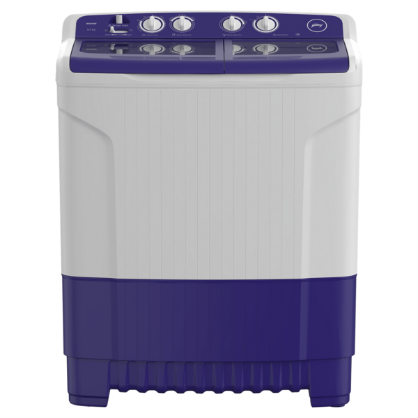 Buy Godrej 7.5 kg Semi-Automatic Top Load Washing Machine (Tri Roto Scrub Pulsator, WS EDGE 7.5 ROBL T, Royal Blue) on EMI