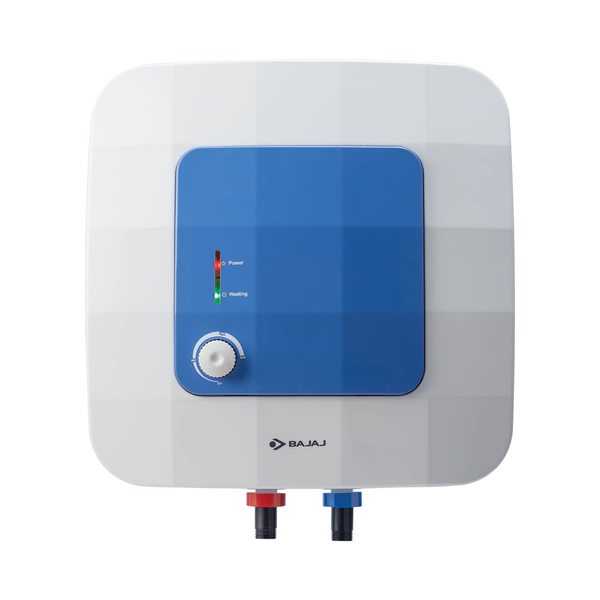 Buy Bajaj Compagno 2000 W 10L Storage Water Heater, White and Blue on EMI