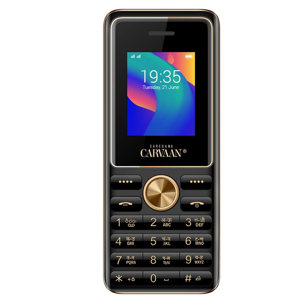 Buy Saregama Carvaan M21 Keypad Mobile Phone Classic Black With 1500 pre-Loaded Songs on EMI