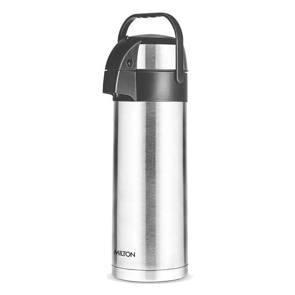 Buy Milton Beverage Dispenser 4500 Stainless Steel for serving tea and coffee, 4200 ml, Silver on EMI