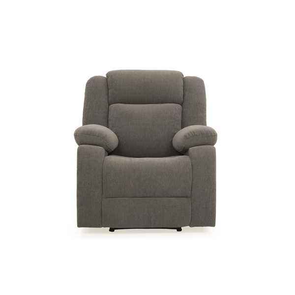 Buy Duroflex Avalon Fabric Single Seater Recliner In Grey Color (Grey) on EMI