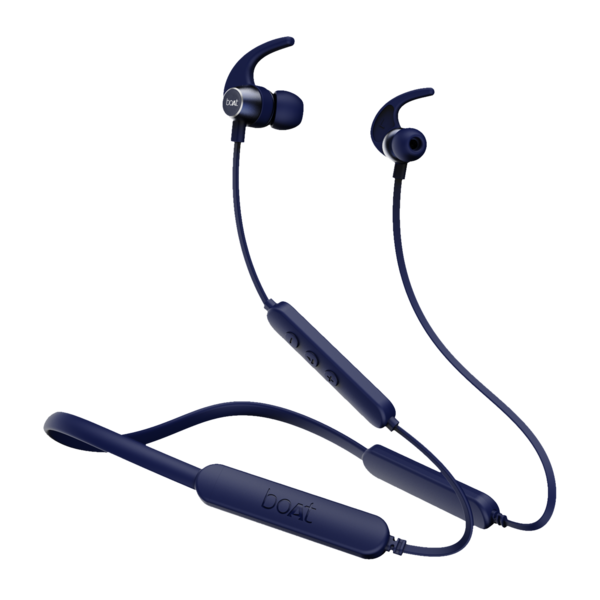 Buy boAt Rockerz 258 Pro+ In-Ear Wireless Earphone with Mic (Bluetooth 5.0, Voice Assistant Supported, Navy Blue) on EMI