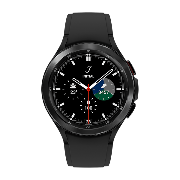 Buy SAMSUNG Galaxy Watch4 Classic Smartwatch with Activity Tracker (46mm Super AMOLED Display, Water Resistant, Black Strap) on EMI
