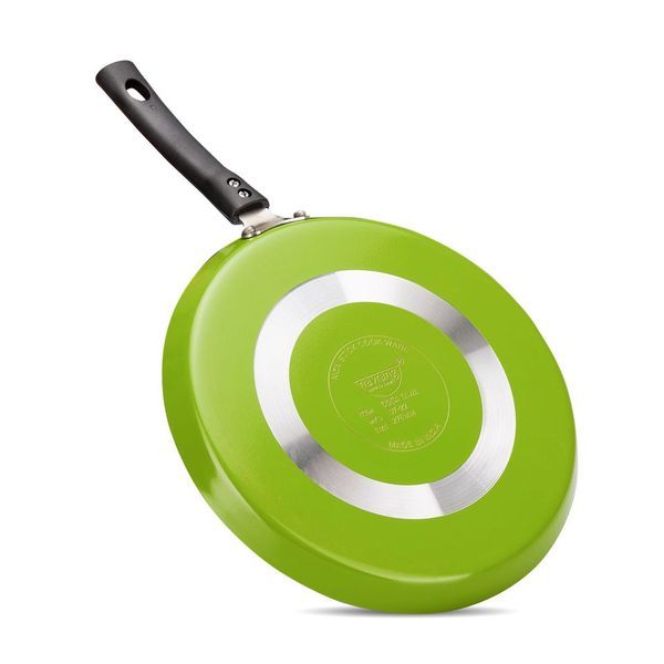 Buy Navrang Nonstick Stewpan 220 With Glass Lid,3L Capacity, Red Color,Non-Induction on EMI