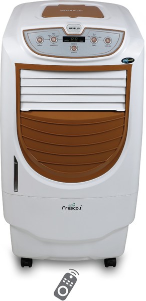 Buy Havells Fresco I 24 litres Personal Air Cooler (Dust Filter Net, GHRACAOE190, White) on EMI