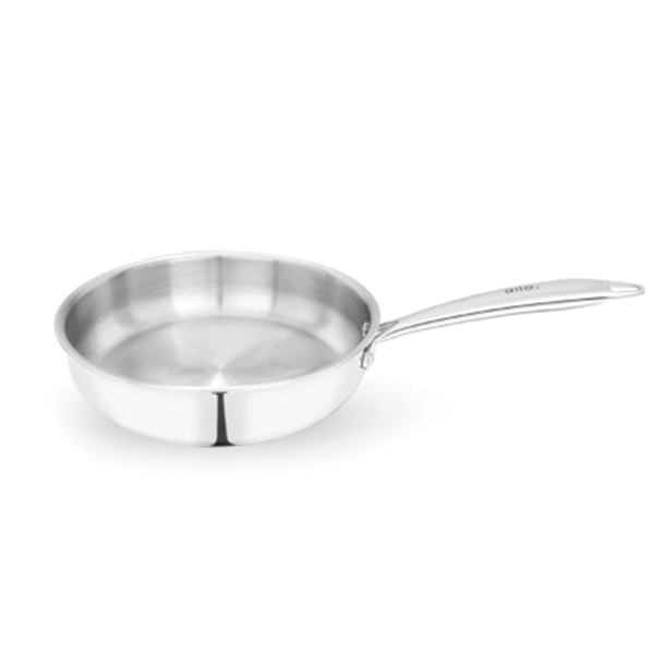 Buy Allo CookSafe 2.5 Litre TriPly Stainless Steel Saut pan | With Stainless Steel Lid | Induction Friendly | Naturally Non Stick , 24Cm on EMI