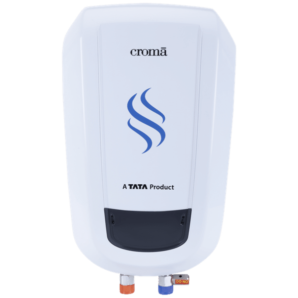 Buy Croma 5 Litres Instant Water Geyser (3000 Watts, White & Blue)-A TATA PRODUCT on EMI