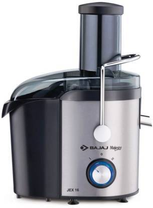 Buy BAJAJ 410179 JEX 16 800 W Juicer (1 Jar, White, Black) on EMI