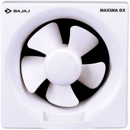 Buy BAJAJ Maxima DxI 200 mm 200 mm 5 Blade Exhaust Fan  (White, Pack of 1) on EMI
