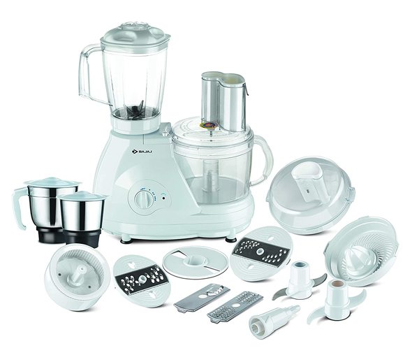 Buy Bajaj Food Factory FX 11 600 Watts Food Processor (White) on EMI