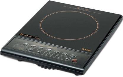 Buy BAJAJ 1600 W MAJESTY ICX NEO AUTOMATIC Induction Cooktop  (Black, Push Button) on EMI