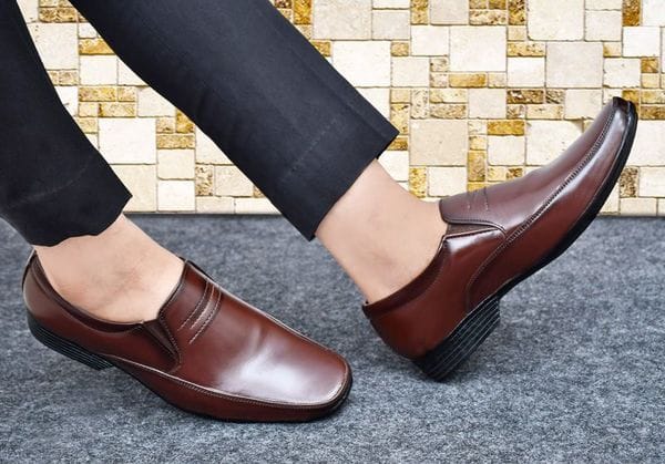 Buy WoYak Synthetic Leather Formal Office Shoes for Men on EMI