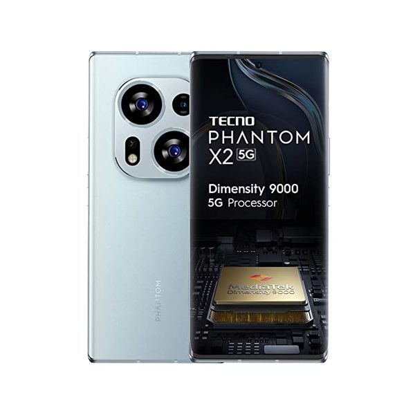 Buy Tecno Phantom X2 5G Moonlight Silver (8GB RAM,256GB Storage) on EMI