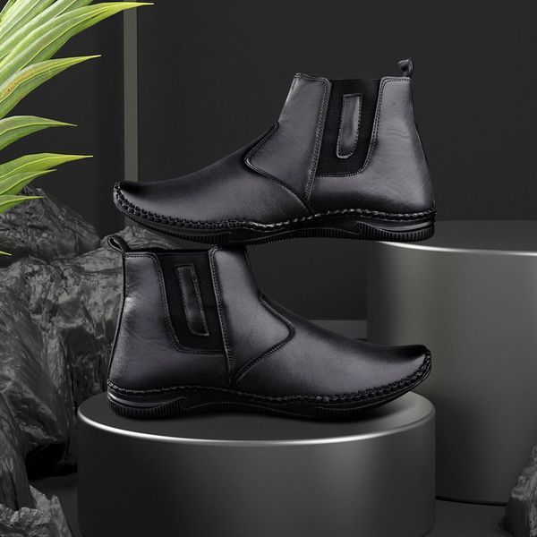 Buy Hakkel Men Boot Shoe BLACK on EMI