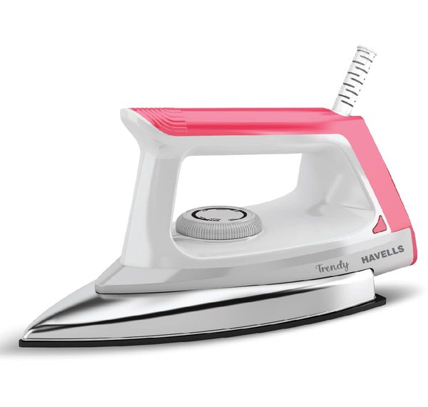 Buy Havells DRY IRON TRENDY WHITE & RUBY 750 W on EMI